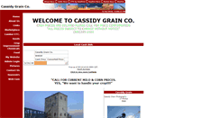 Desktop Screenshot of cassidygrain.com
